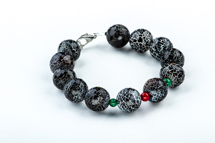 Tourmaline Black Beads Bracelet