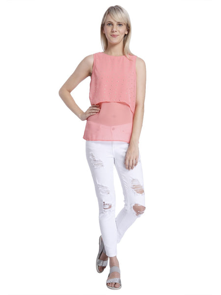 Women Casual Printed Top