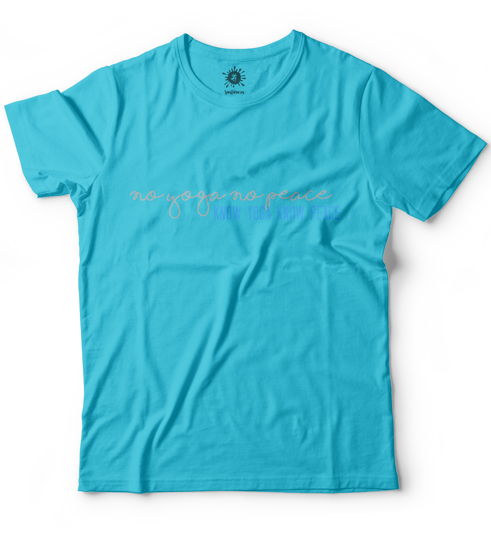 No yoga no peace